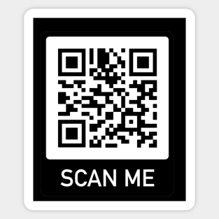 Scan me Sticker